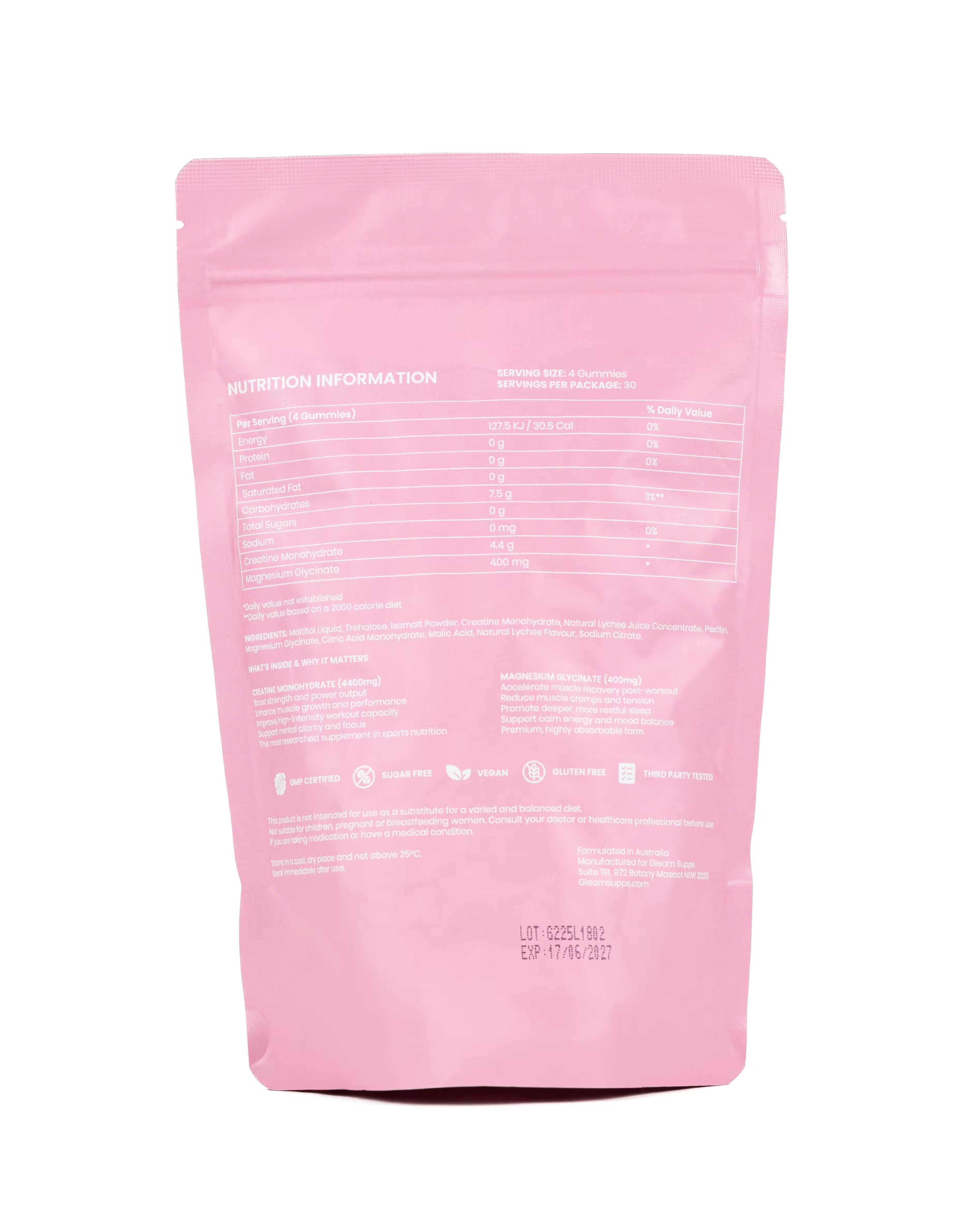 Creatine + Magnesium Gummy